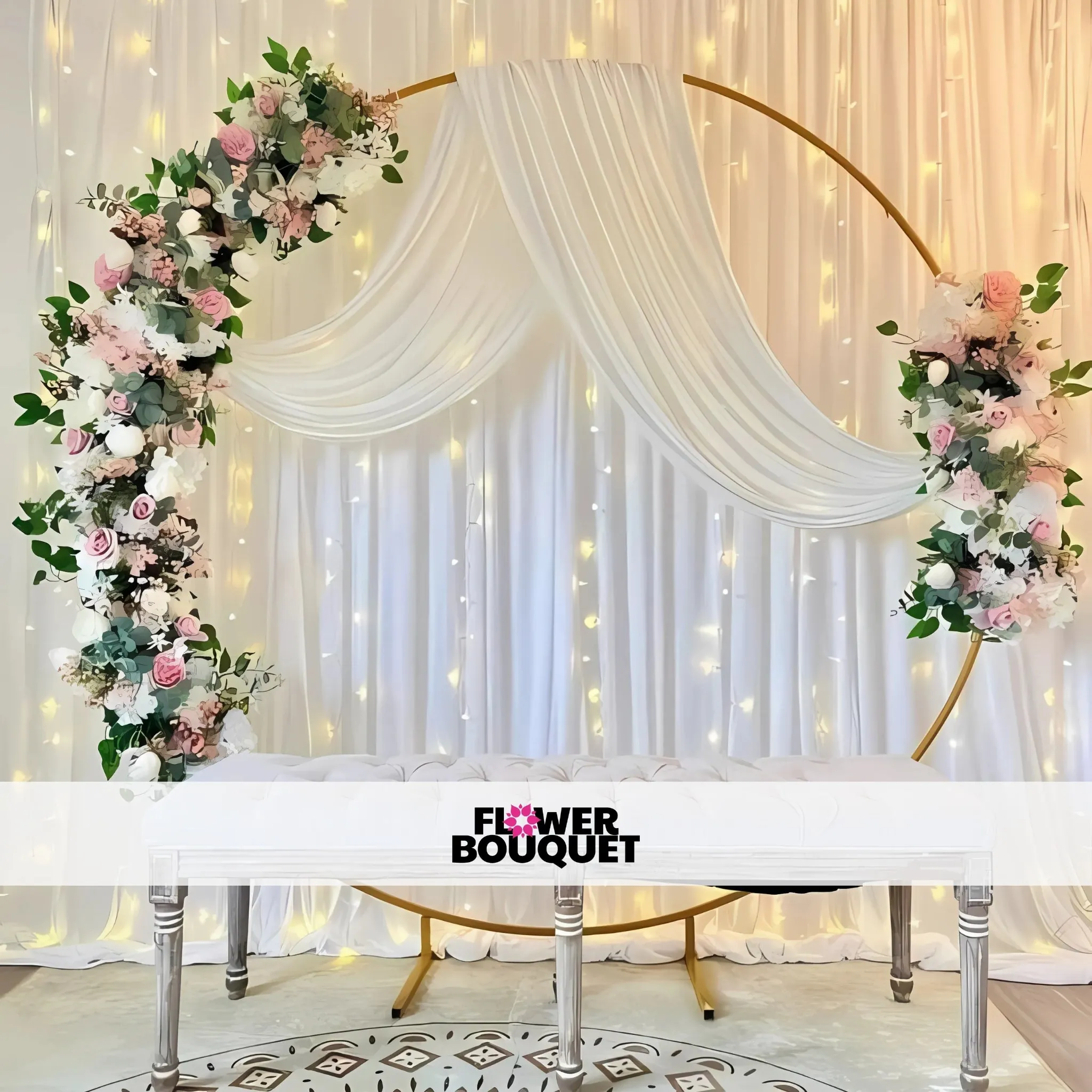 Elegant Floral Nikah Decor